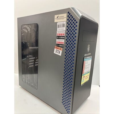 【仙台店】中古  THIRDWAVE GALLERIA XA7C-R36T (Core i7-12700/16GB/SSD1TB+HDD8TB/-/RTX3060Ti/-/W11H64/-) 3240008950 