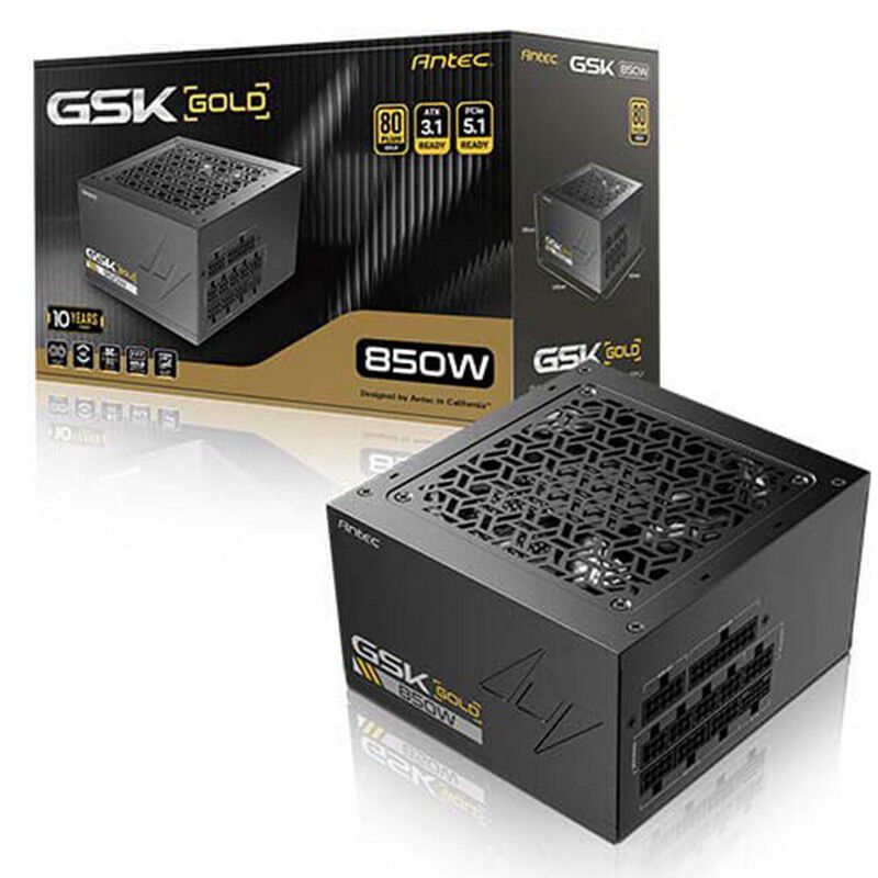 Antec GSK850 V2 ATX3.1 (850W) ｜ パソコン通販のドスパラ【公式】