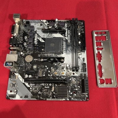 【静岡東瀬名店】中古  ASRock AB350M-HDV (B350 AM4 mATX DDR4) 133613 