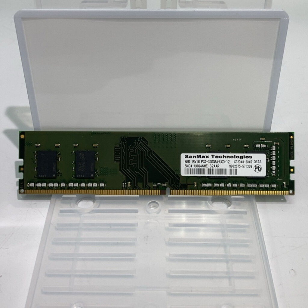 中古 PC4-25600 8GB デスクトップ用(DDR4-3200) 140727 （400312