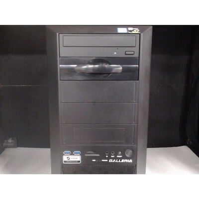【前橋ｲﾝﾀｰｱｶﾏﾙ店】中古  THIRDWAVE GALLERIA (i7 8700/16GB/SSD512GB/HDD1TB+4TB/GTX1660Ti/W11H) 189023 