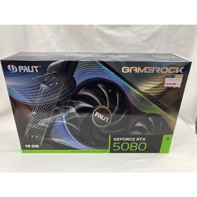【仙台店】中古  Palit NE75080T19T2-GB2030G (RTX5080 GameRock OC 16GB) 176535 