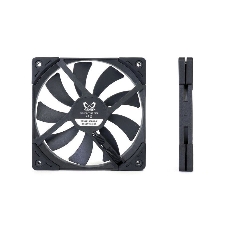 Scythe（サイズ） KAZE FLEX II 120 PWM SLIM KFS1215FD18-P