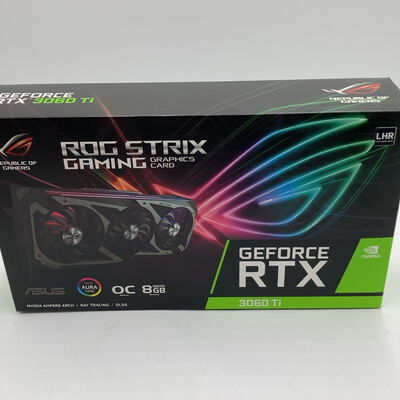 【盛岡都南店】中古  ASUS ROG-STRIX-RTX3060TI-O8G-V2-GAMING (RTX3060Ti 8GB) 175525 