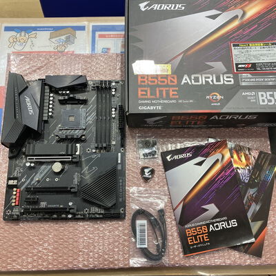 【宮崎恒久店】中古  GIGABYTE B550 AORUS ELITE (B550 AM4 ATX DDR4) 142913