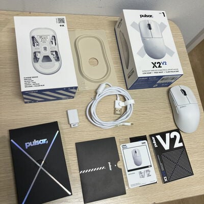 【浦添城間店(沖縄)】中古  Pulsar X2 V2 Mini Wireless PX2212 [White] 4780001277 