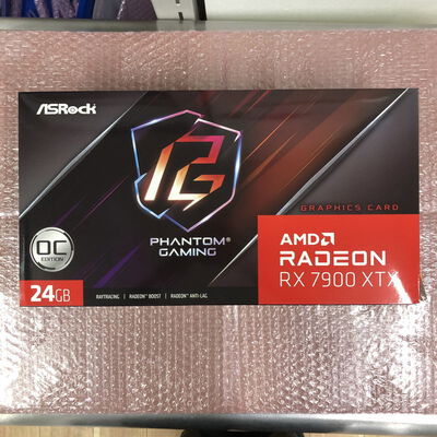 【宮崎恒久店】中古  ASRock RX7900XTX PG 24GO (Radeon RX7900XTX 24G) 5160000550 
