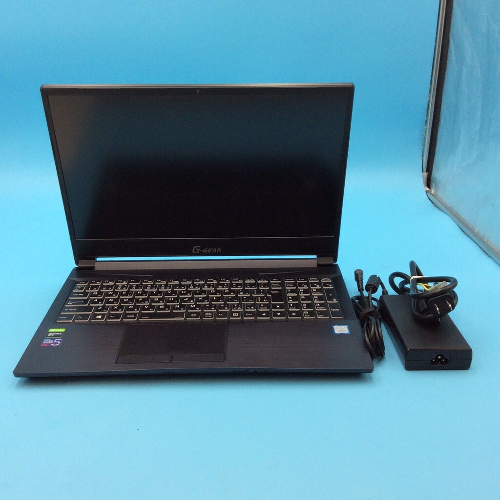 中古 TSUKUMO G-GEAR N1546K(i7-9750H/16GB/SSD512GB/GTX1650/W11H