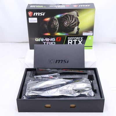 【通販センター】中古  MSI GeForce RTX 2080 Ti GAMING X TRIO (RTX2080Ti) 138193 