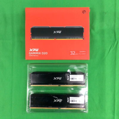 【川崎店】中古  ADATA AX4U3200732G16A-DCBK20 32GB 2枚組(合計64GB) PC4-25600/DDR4-3200 デスクトップ用 3170007193 