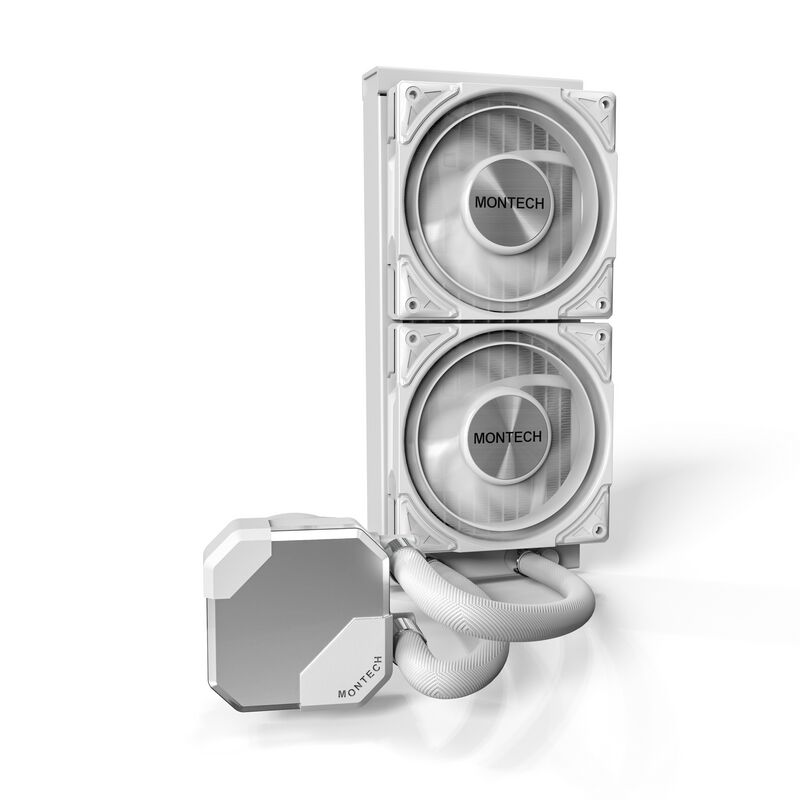 MONTECH HyperFlow Silent 240 White ｜ パソコン通販のドスパラ