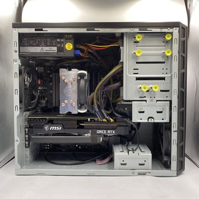 【座間相武台】中古  Frontier(Ryzen 9 5900X/32GB/SSD1TB/HDD2TB/RTX3080/W11H) 4510002636 