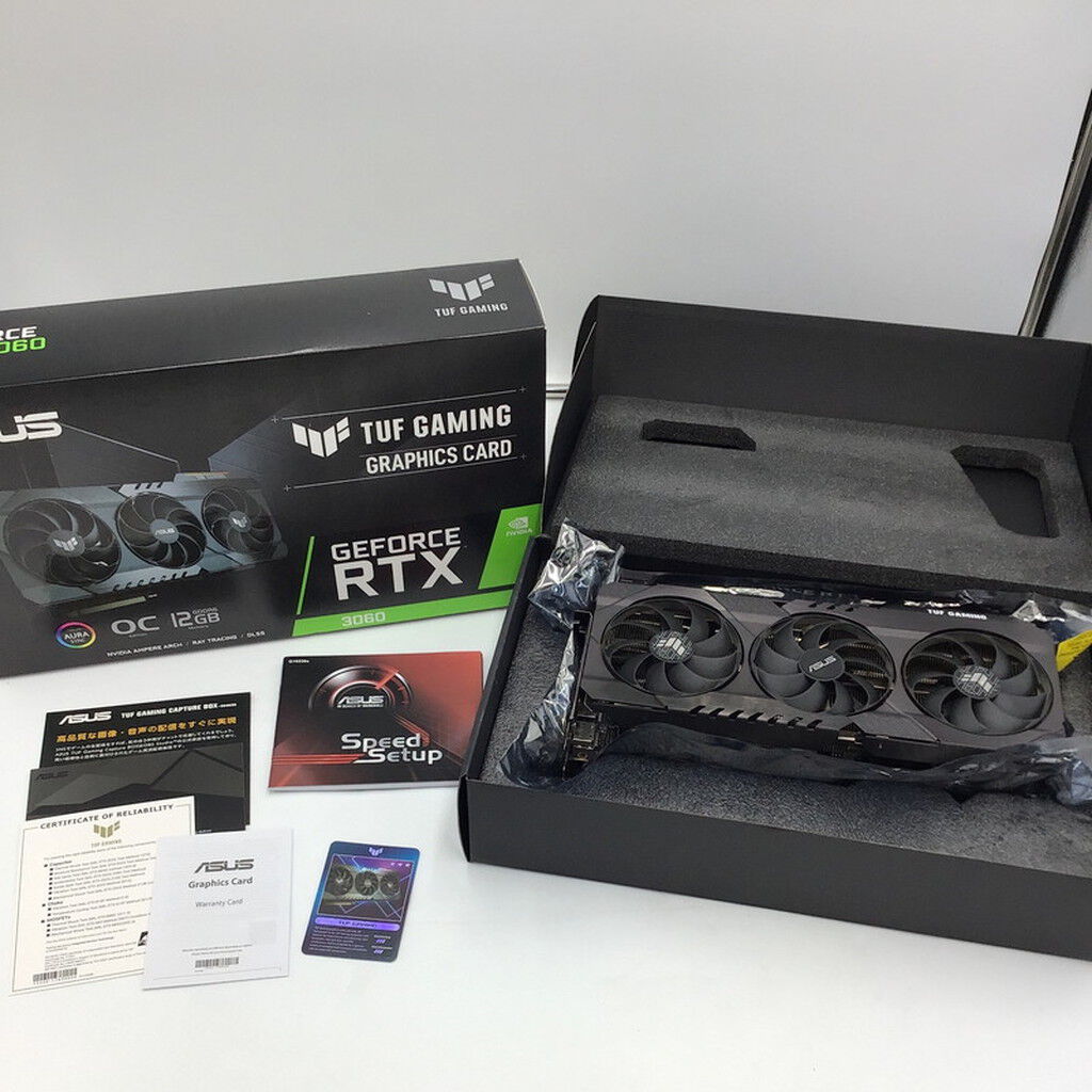 中古 ASUS TUF-RTX3060-O12G-V2-GAMING (RTX3060 12GB) 175504