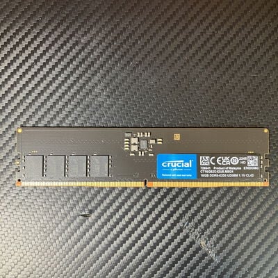 【富士青葉店】中古  Crucial CT16G52C42U5.M8G1(DDR5 PC5-41600 16GB) 183231 