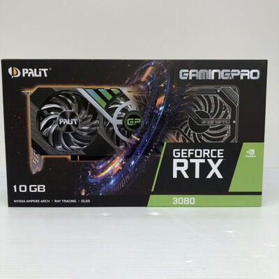 【徳島住吉店】中古  Palit GeForce RTX 3080 GamingPro NED3080019IA-132AA (RTX3080 10G) 143515 