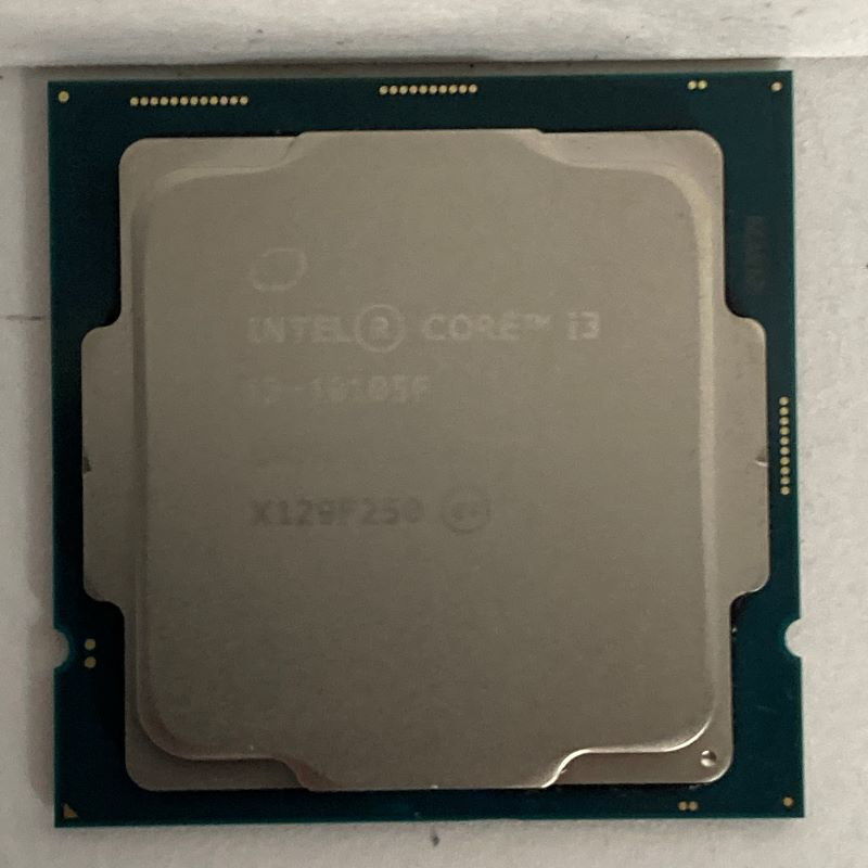 PCパーツ INTEL Core i3 10105F BOX(1200/3.7G/6M/C4 中古 INTEL Core i3 10105F (1200/3.7G/6M/C4/T8) 145173