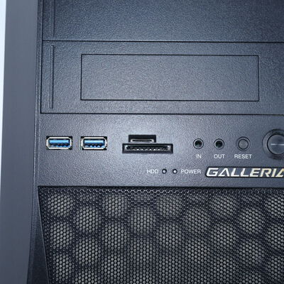 【通販センター】中古  THIRDWAVE GALLERIA KT(Intel Core i7 9700K/16GB DDR4 (PC4)/SSD500GB/DVDマルチ/NVIDIA GeForce RTX 2080 8GB/W11H64 MAR) 204509 