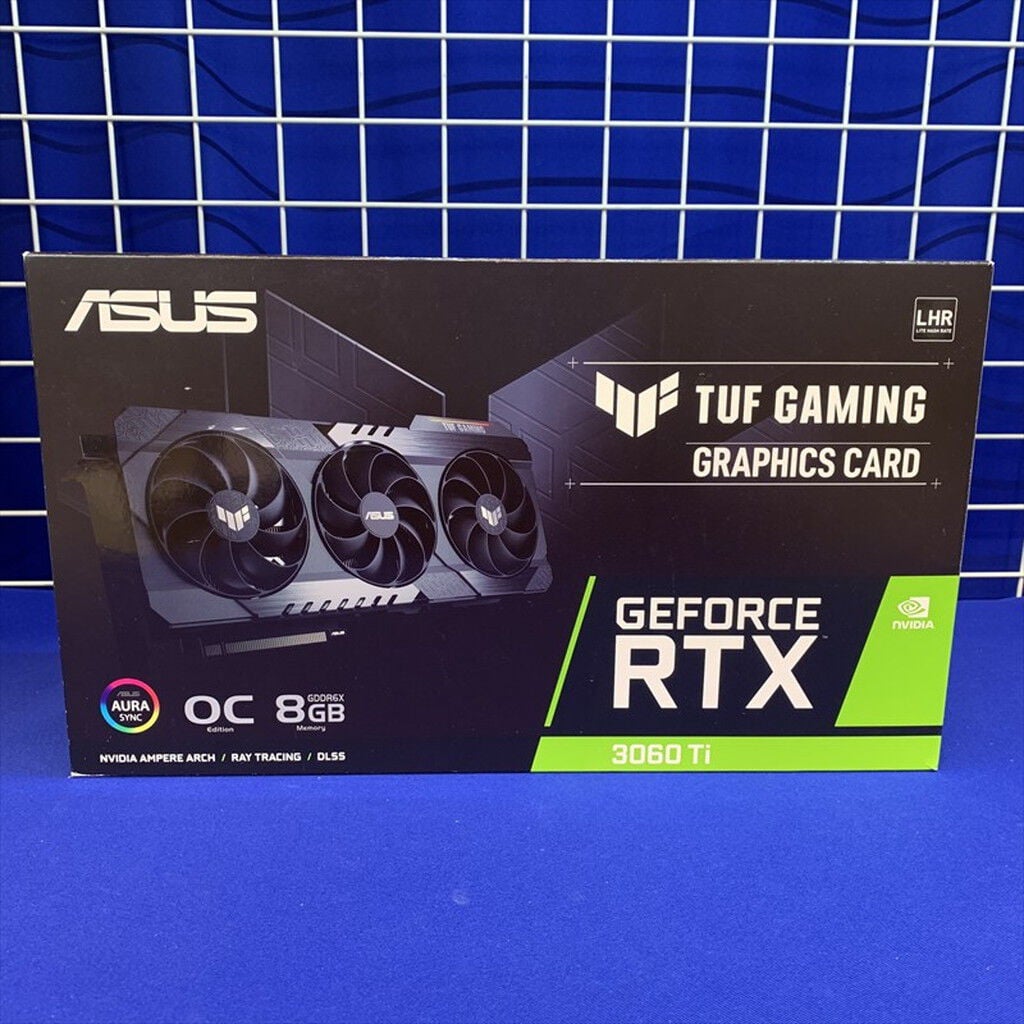 中古 ASUS TUF-RTX3060TI-O8GD6X-GAMING (RTX3060Ti 8GB) 175526