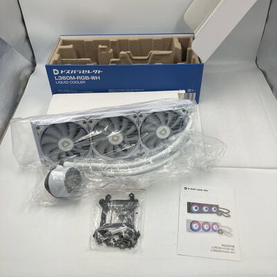 【なんば店】中古  ﾄﾞｽﾊﾟﾗｾﾚｸﾄ L360M-RGB-WH(360mm ARGB 水冷) 3280023394 