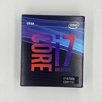 【八王子店】中古  INTEL Core i7 9700K (1151/3.60GHz/12M/C8/T8) 138481 