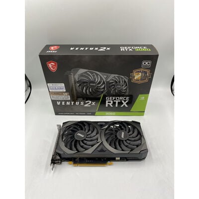 【座間相武台】中古  MSI GeForce RTX 3060 VENTUS 2X 12G OC (RTX3060 12GB) 144777 