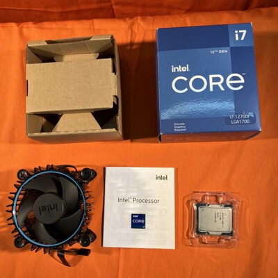 【なんば店】中古  INTEL Core i7 12700F  (1700/2.1G/25M/C12/T20) 148611 