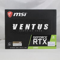 中古  MSI GeForce RTX 2080 VENTUS 8G（RTX2080 8GB） 3480035356 