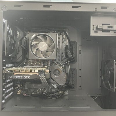 【新潟店】中古  自作PC(Ryzen7-3700X/32GB/SSD1TB/GTX1660Ti/WLAN/OS無し) 3290006756 