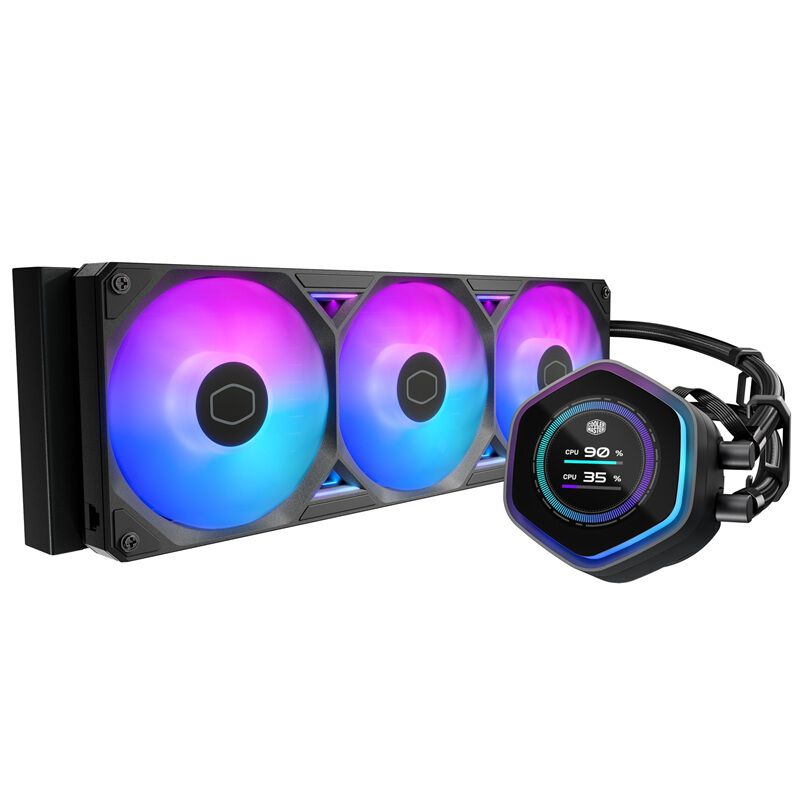 CoolerMaster ML 360 Atmos II LCD ARGB MLX-D36M-A25SZ-L1 (ブラック