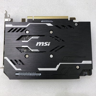 【甲府飯田店】中古  MSI GeForce RTX 2060 AERO ITX 6G OC(6GB PCI-E) 4720001914 