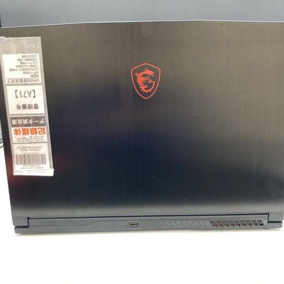 【熊本浜線店】中古  MSI Thin GF63 12UC-3050JP(i5-12450H/16GB/SSD512GB/RTX3050/W11H) 5370001167 