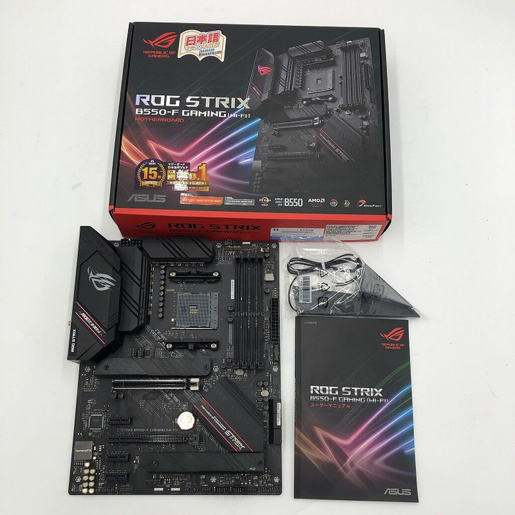 中古 ASUS ROG STRIX B550-F GAMING(WI-FI)(B550 AM4 ATX) 142908