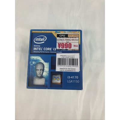 【仙台店】中古  INTEL Core i3-4170 (1150/3.70GHz/3M/C2/T4) 128374 