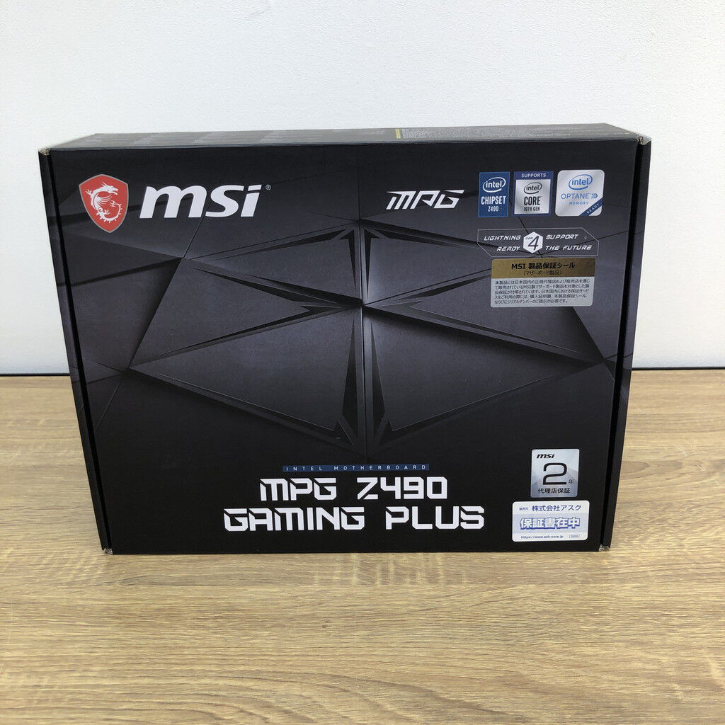 中古 MSI MPG Z490 GAMING PLUS (Z490 1200 ATX DDR4) 142622 （402656