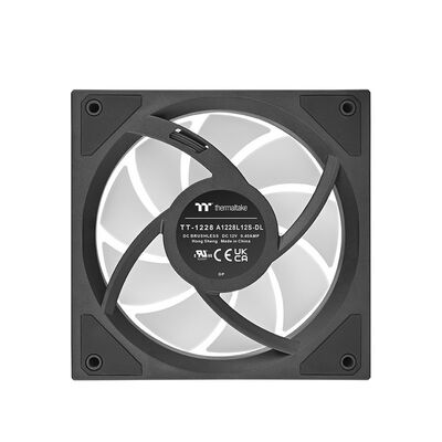 Thermaltake  SWAFAN 120 EX INFINITY ARGB Sync 1Pack CL-F264-PL12SW-A (120mm ARGB ブラック 交換式ファン) 