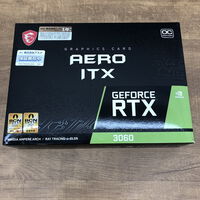 中古  msi GeForce RTX 3060 AERO ITX 12G OC 5280000808 