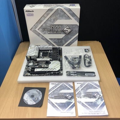 【甲府飯田店】中古  ASRock Z690 Steel Legend WiFi 6E/D5 (Z690 1700 ATX DDR5) 4720001734 