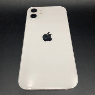 【熊本浜線店】中古  【SIMロック解除済み】【docomo】Apple iPhone12 6.1インチ 64GB (ホワイト) MGHP3J/A 155523 