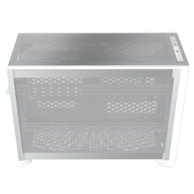 MONTECH  TEN White (MicroATX ホワイト) 