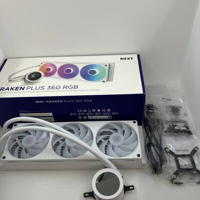 【秋葉原本店】中古  NZXT RL-KR360-W2(KRAKEN PLUS 360 RGB WH 水) 3410014207 