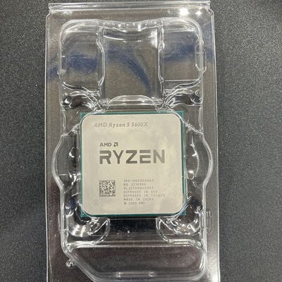 【熊本浜線店】中古  AMD Ryzen 5 5600X (AM4/3.7/35M/C6/T12/65W) 143916 