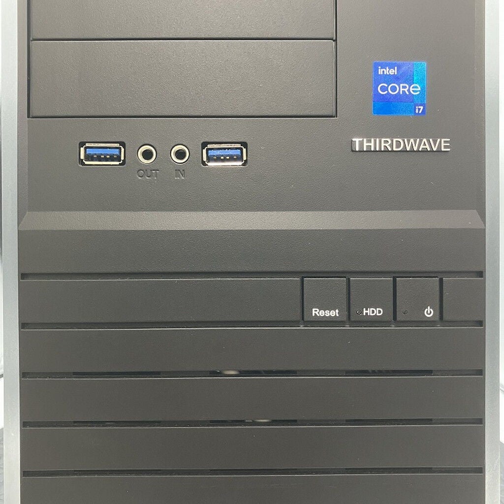 【ジャンク品】THIRDWAVE SlimMagnateGE デスクトップPC ジャンク【Thirdwave】Slim Magnate GE Ryzen5 5600G メモリ16GB