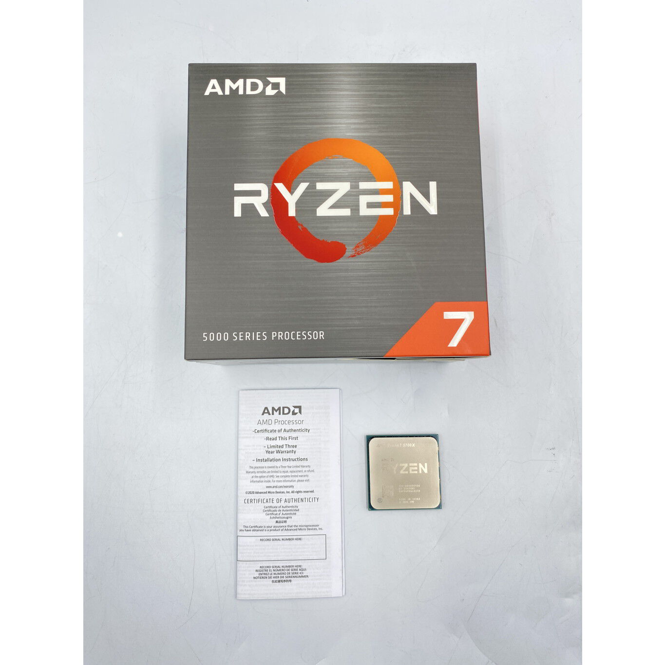 中古 AMD Ryzen 7 5700X (AM4/3.4GHz/36M/C8/T16/65W) 150182 （390658