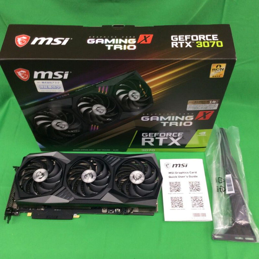 MSI Gaming x Trio GeForce RTX 3070 中古 Amazon.com: msi Gaming GeForce RTX 3070 8GB GDRR6 256-Bit HDMI/DP