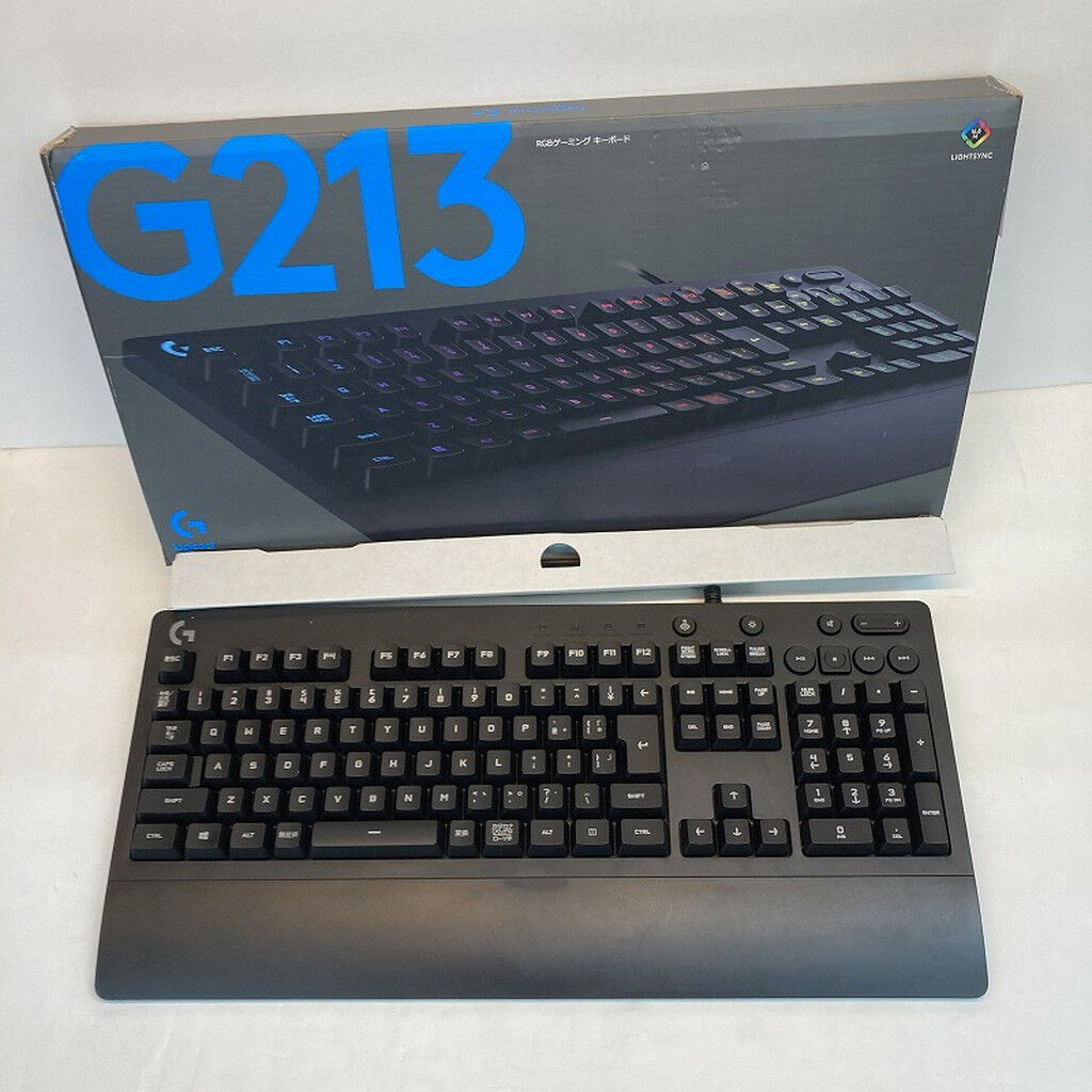 中古 Logicool G213 RGB Gaming Keyboard G213r 146996 （320989