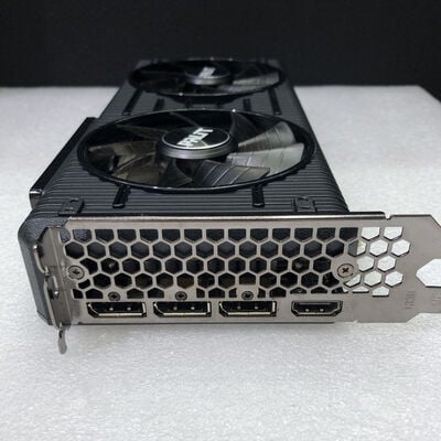 【甲府飯田店】中古  【LHR版】Palit NE6306TS19P2-190AD V1 (RTX3060Ti Dual OC V1 8GB) 146436 