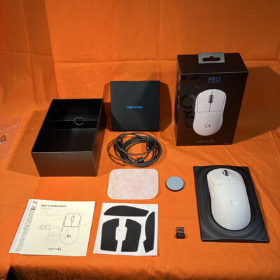 【なんば店】中古  Logicool PRO X SUPERLIGHT Wireless Gaming Mouse G-PPD-003WL-WH 146966 