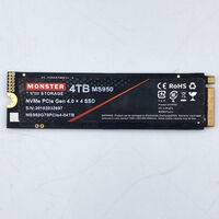 中古  各社 M.2 SSD NVMe 4TB (M.2 NVMe Gen4 2280) 197764 