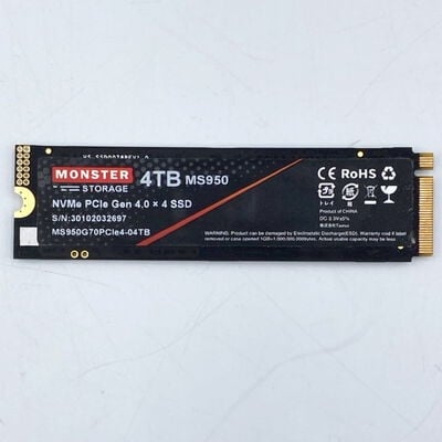 【座間相武台】中古  各社 M.2 SSD NVMe 4TB (M.2 NVMe Gen4 2280) 197764 