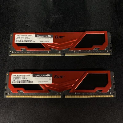 【横浜駅前店】中古  16GB 2枚組(合計32GB) PC4-25600/DDR4-3200 デスクトップ用 190913 